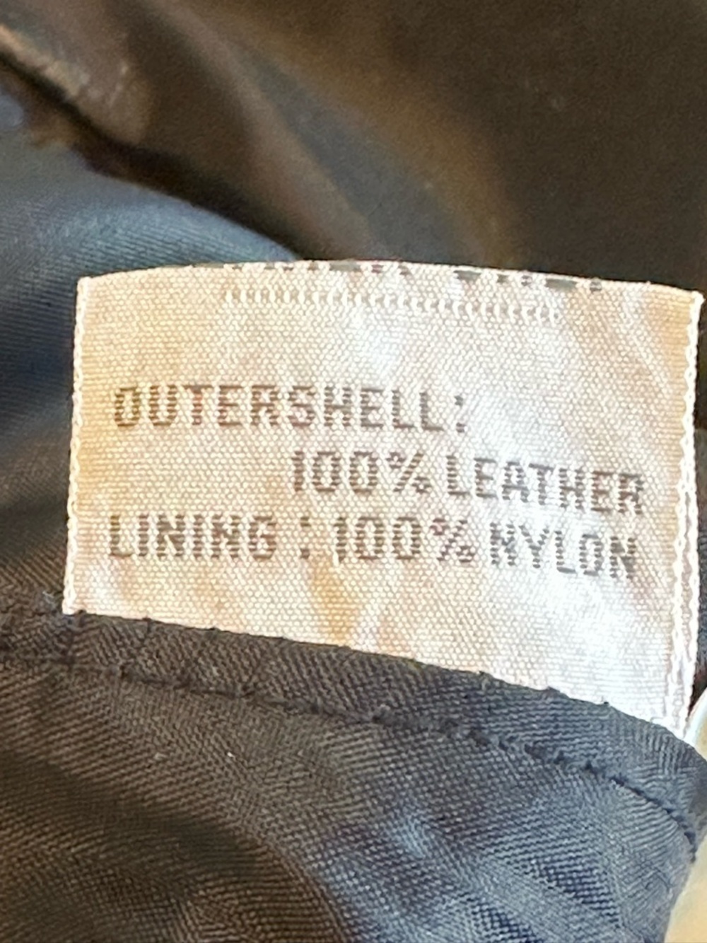 Lew Magram | VTG Black Genuine Leather Pencil Skirt, Size 8 - Picture 8 of 10
